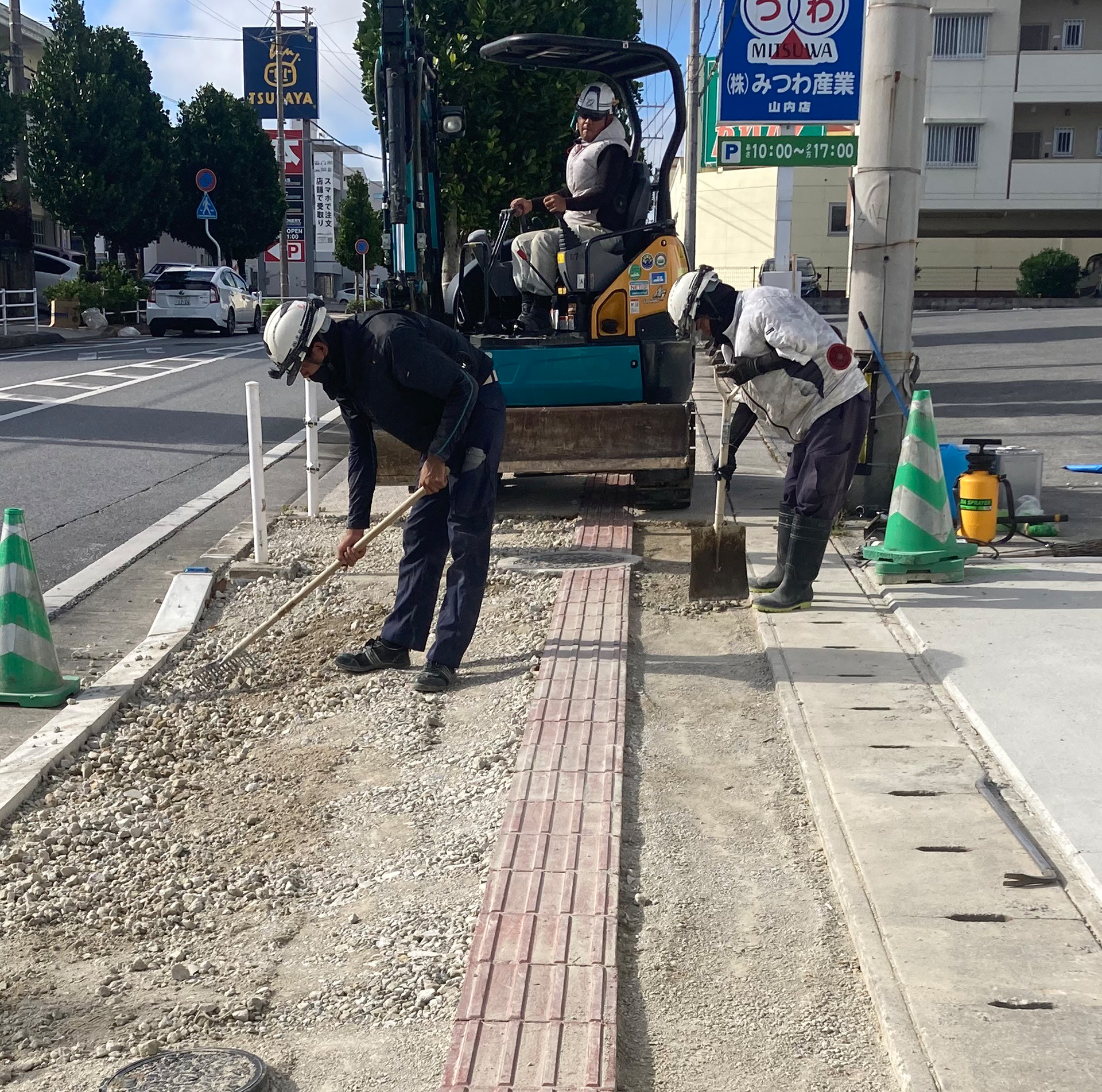 沖翔の仕事風景
