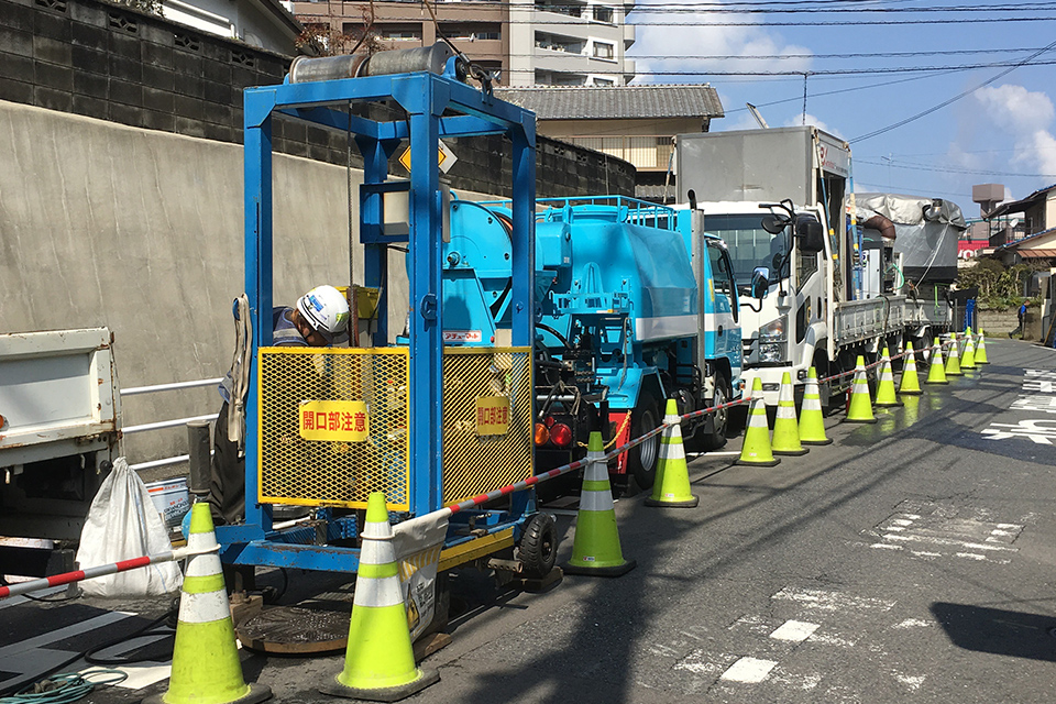 安全第一の現場運営