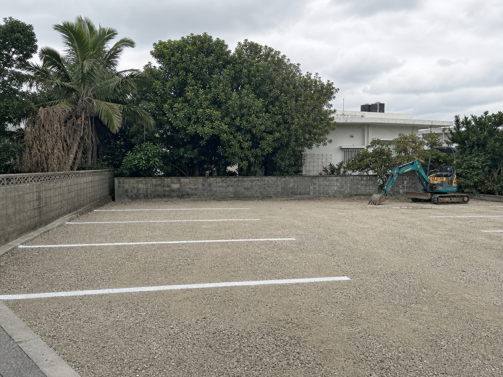 遊休地を駐車場として活用