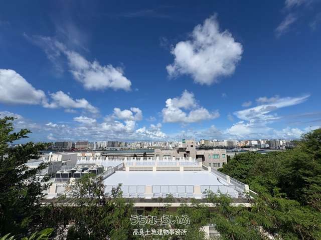 那覇市金城1丁目の売土地 高台からの眺望